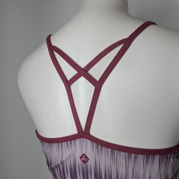 Prana Purple Athletic Workout Exercise Tank Top S - Picture 4 of 8